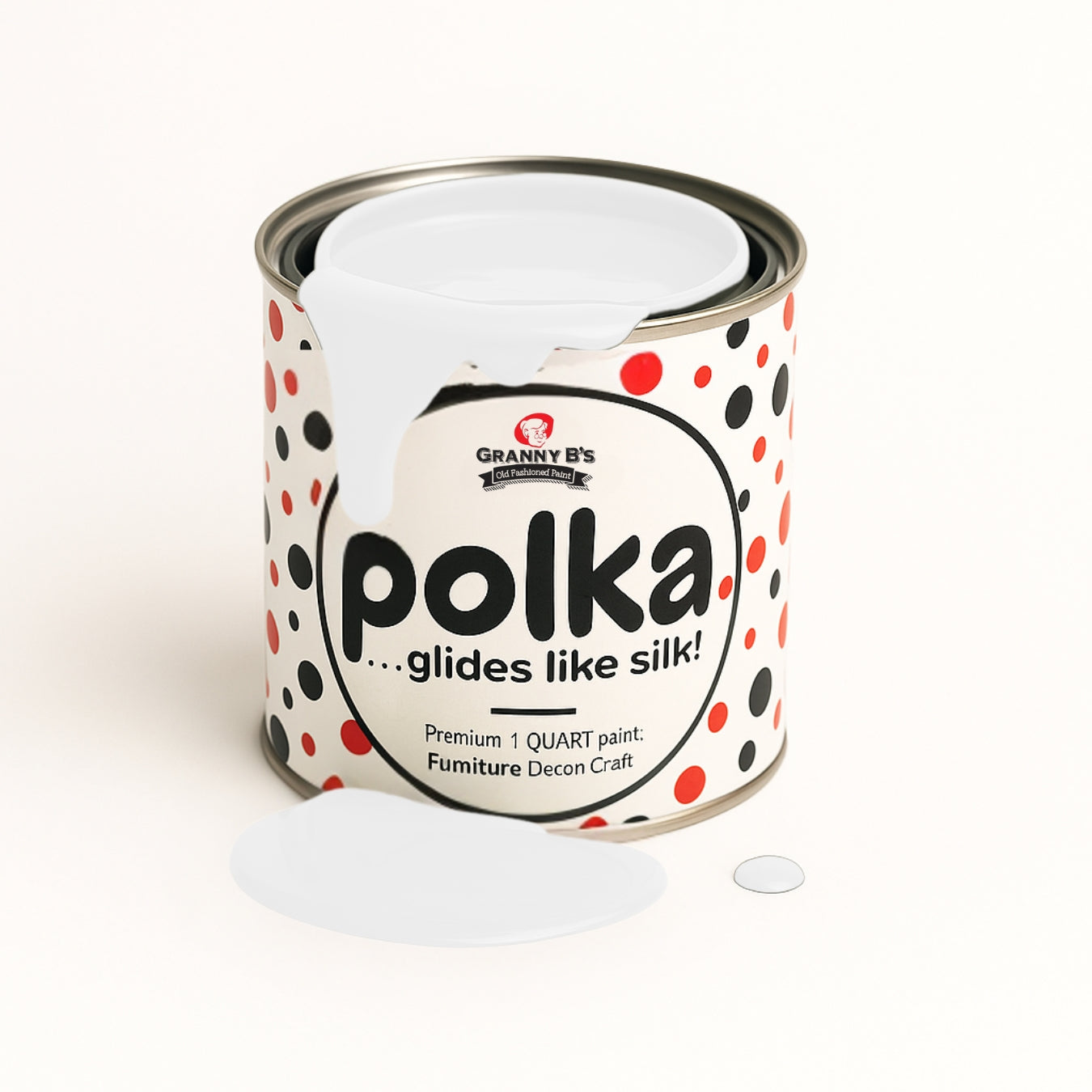 Polka.Paint - MontBlanc (Crisp White) - Granny B's Old Fashioned Paint