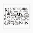 Apothicaire Stencil - Granny B's Old Fashioned Paint