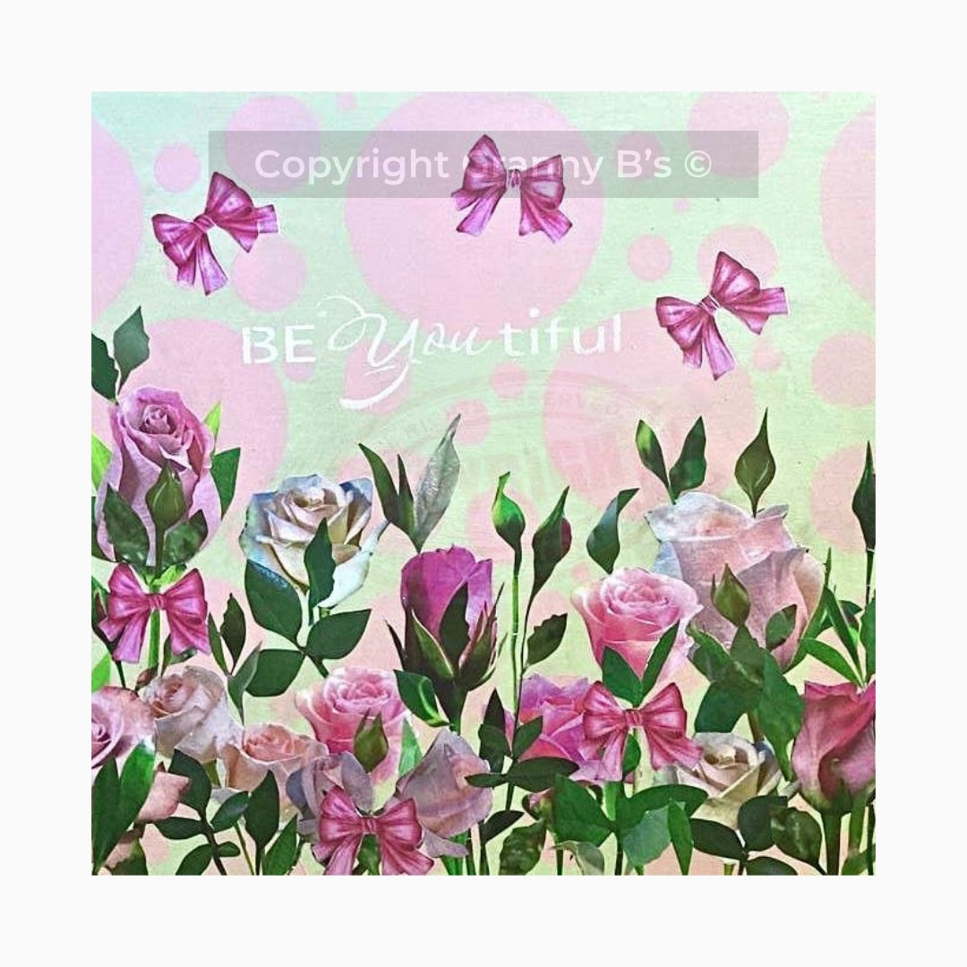 Be You Tiful' by Anna Kristina Decoupage Tissue - Granny B's Old Fashioned Paint