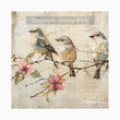 ‘Birds of a Feather' Decoupage Tissue - Granny B's Old Fashioned Paint
