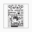 Bon appetite in Afrikaans A Stencil - Granny B's Old Fashioned Paint