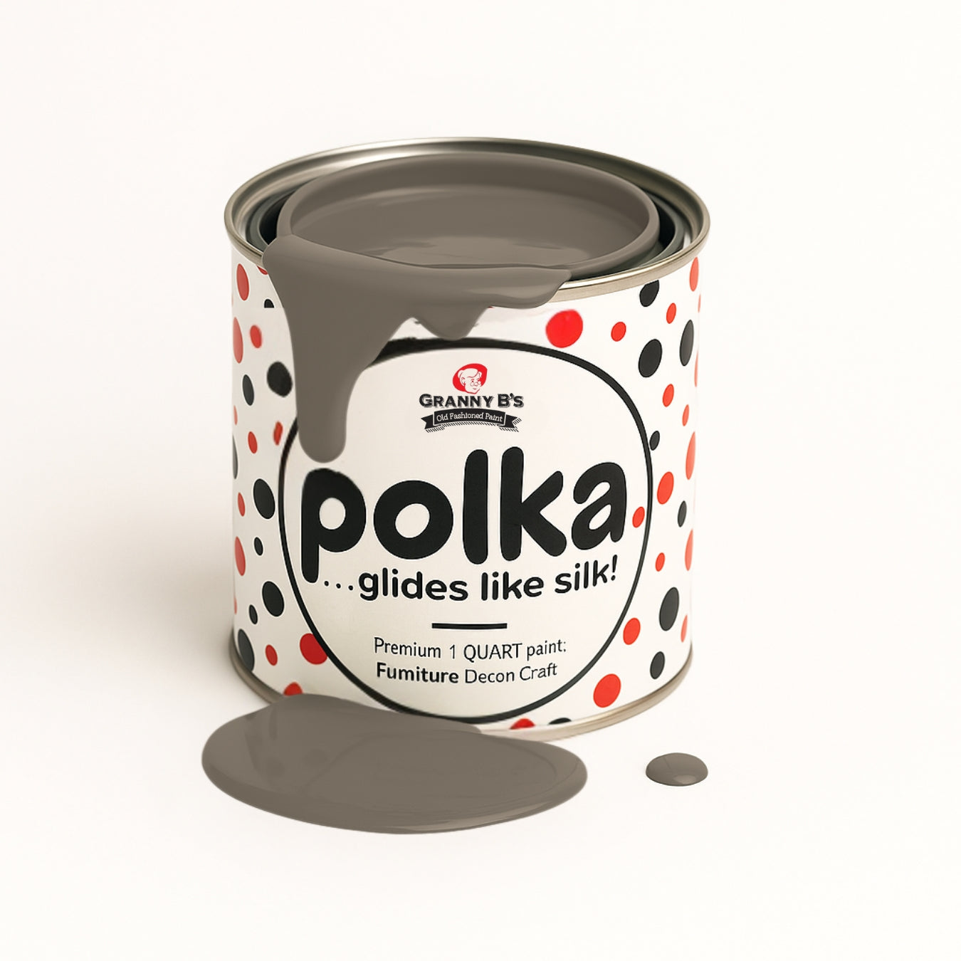 Polka.Paint - Cacao (latte) - Granny B's Old Fashioned Paint