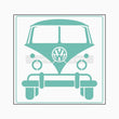 Camper Van Front - Stencil - Granny B's Old Fashioned Paint