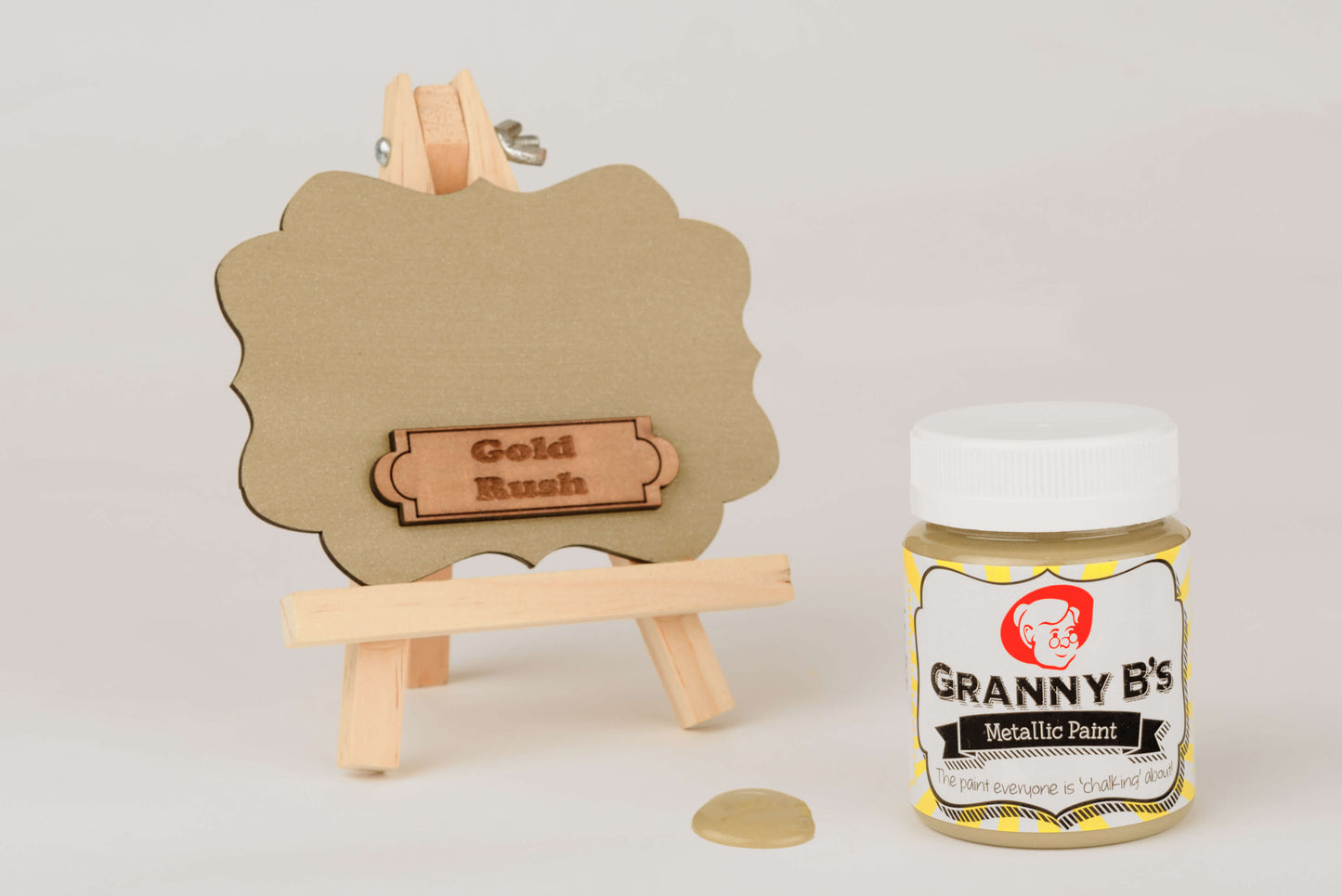 Metallic Chalkpaint - Gold Rush - Granny B's Old Fashioned Paint