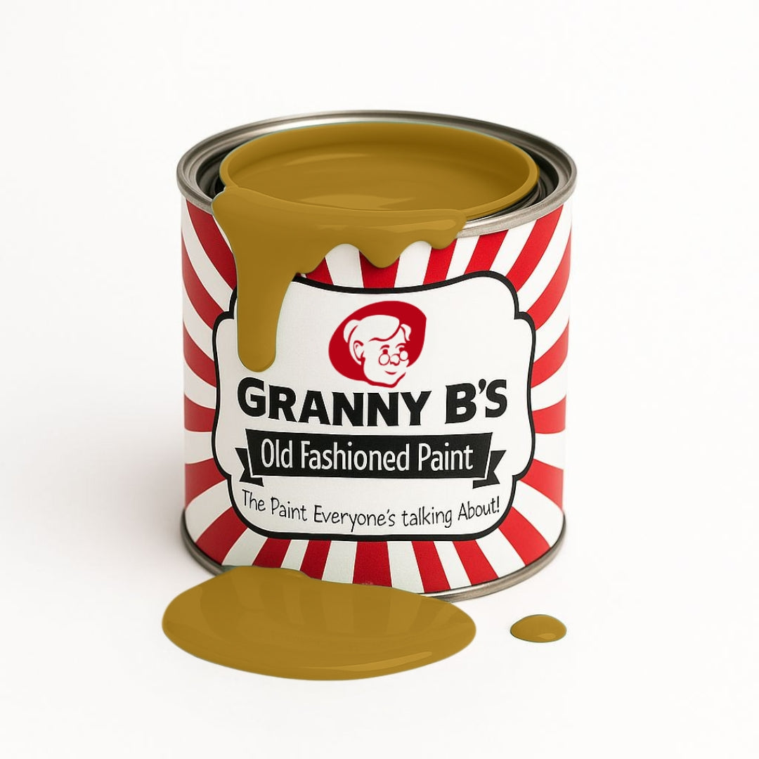 Chalkpaint - Dijon  (Mustard Yellow) - Granny B's Old Fashioned Paint