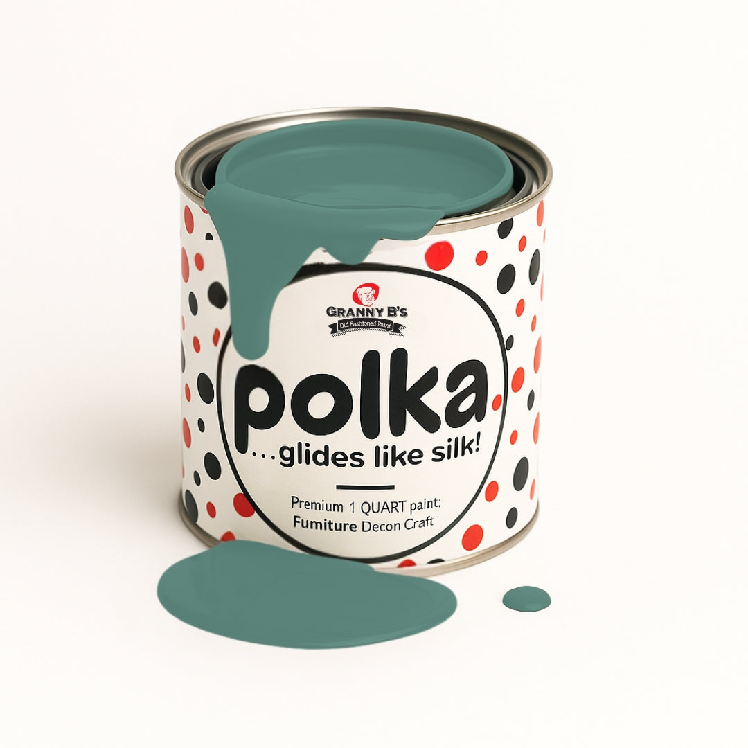 Polka.Paint - Eucalyptus (aloe green) - Granny B's Old Fashioned Paint