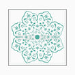 Flower Mandalla - Stencil - Granny B's Old Fashioned Paint
