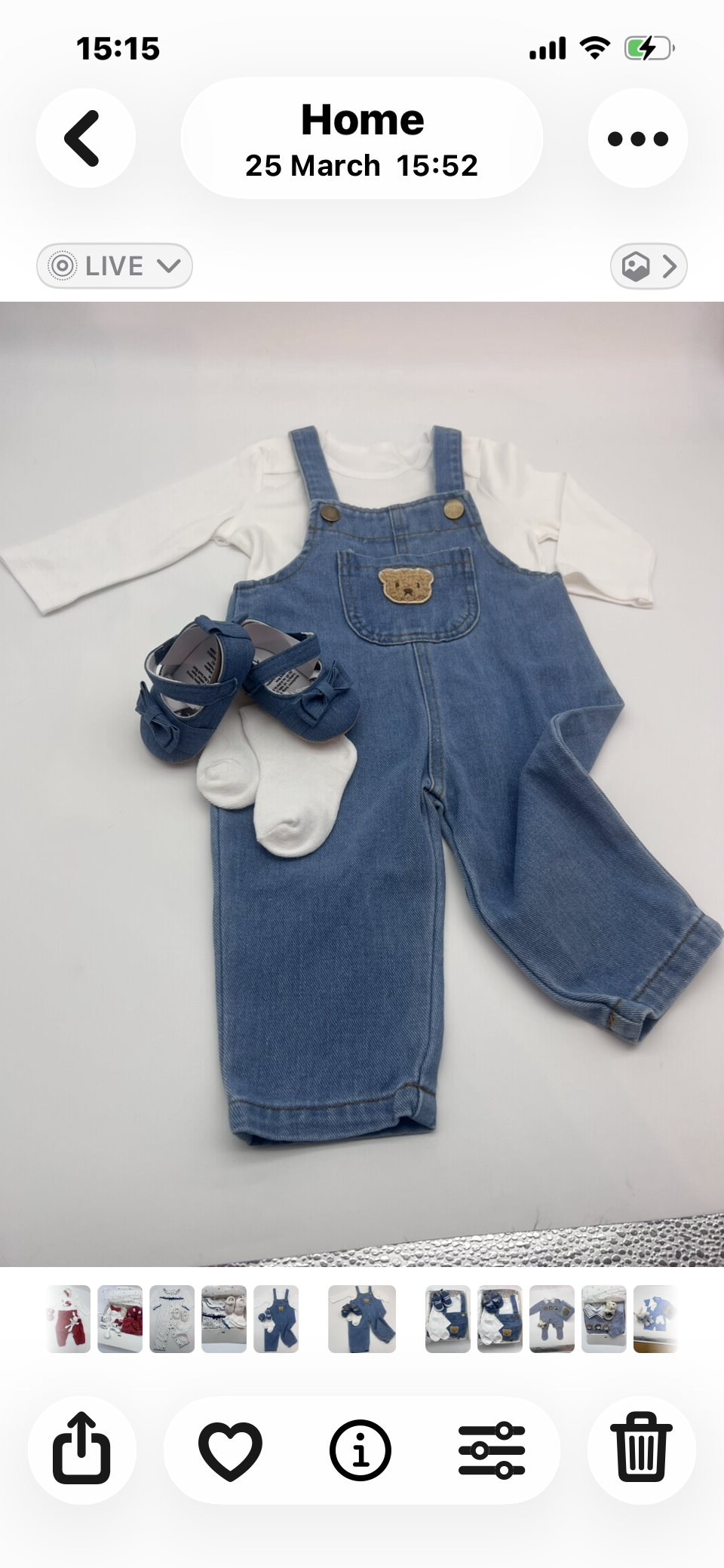 “Denims” -  65 - Granny B's Old Fashioned Paint