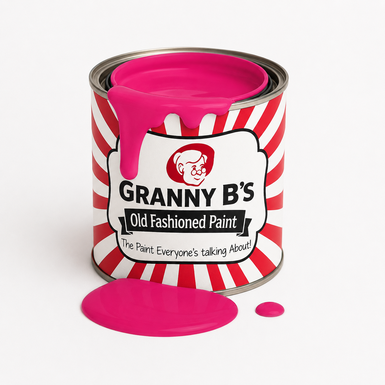 Chalkpaint - Sweet Sylvia (Hot Pink) - Granny B's Old Fashioned Paint
