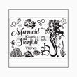 Mermaid Stencil - Granny B's Old Fashioned Paint