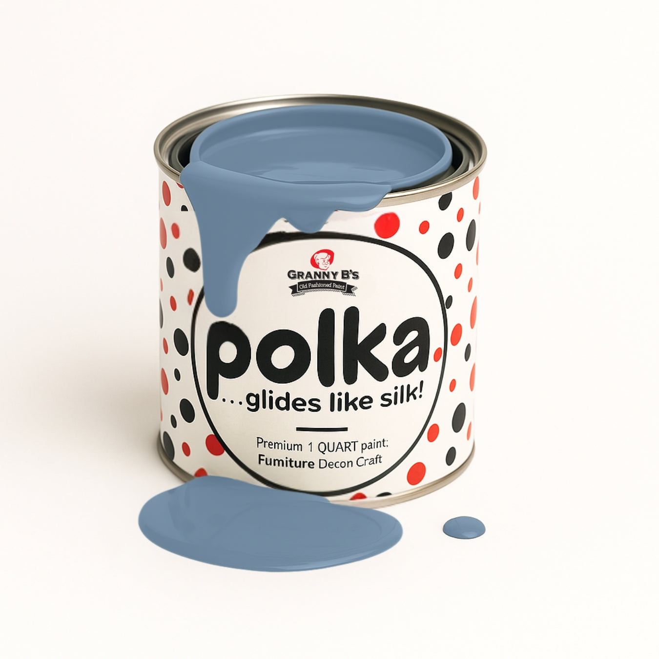 Polka.Paint - Mykonos (greek blue) - Granny B's Old Fashioned Paint