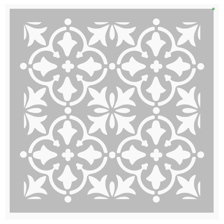 Portuguese Tile- Stencil - Granny B's Old Fashioned Paint