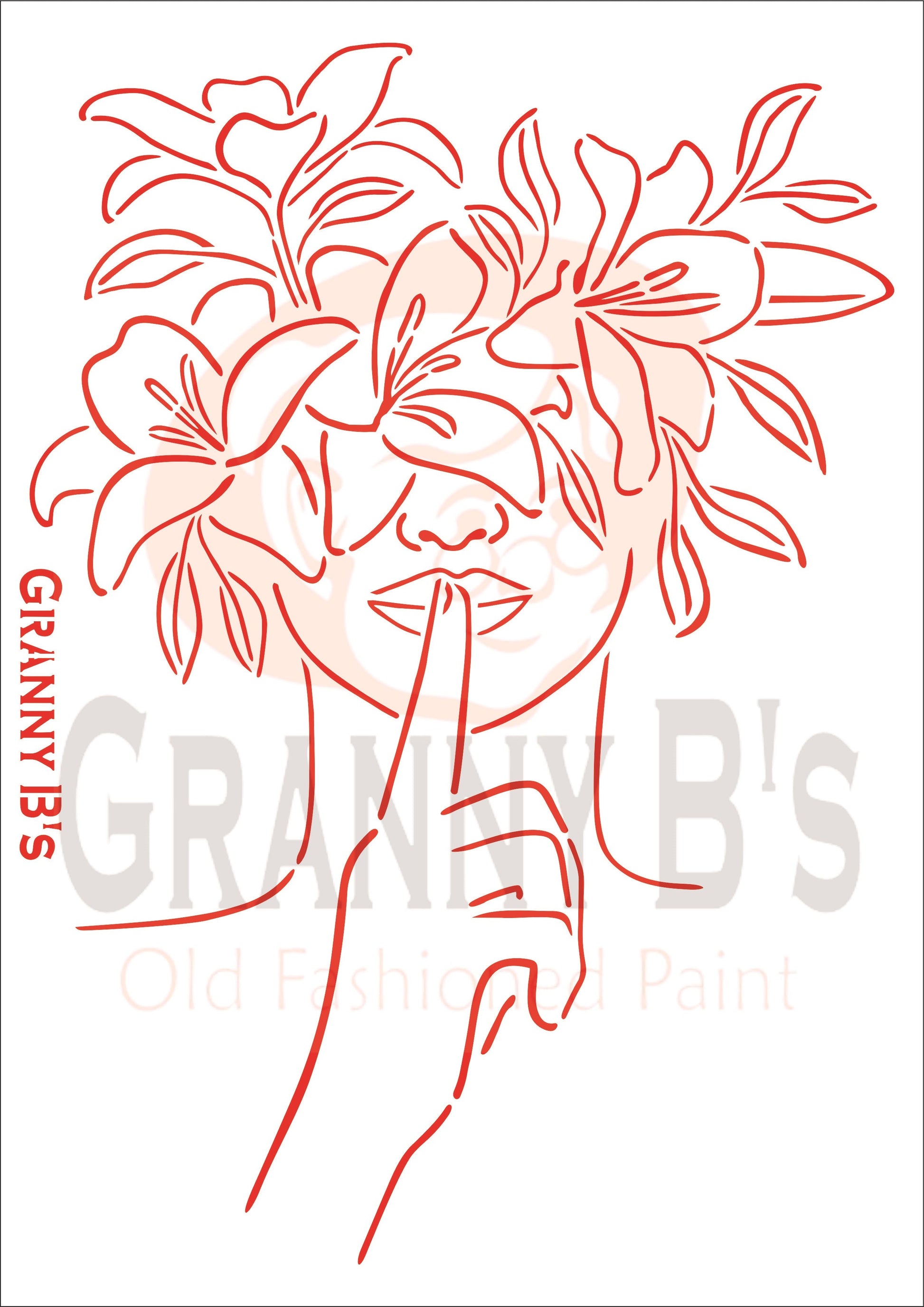 'Peace' of Mind Stencil - Granny B's Old Fashioned Paint