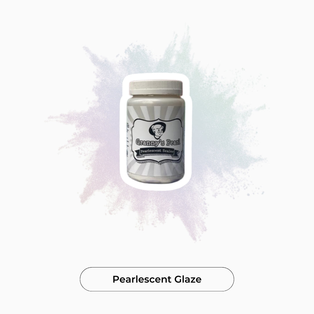 Pearlescent Glaze - Granny's Pearl (400ml) - Granny B's Old Fashioned Paint