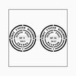 Postage Marks London Stencil - Granny B's Old Fashioned Paint