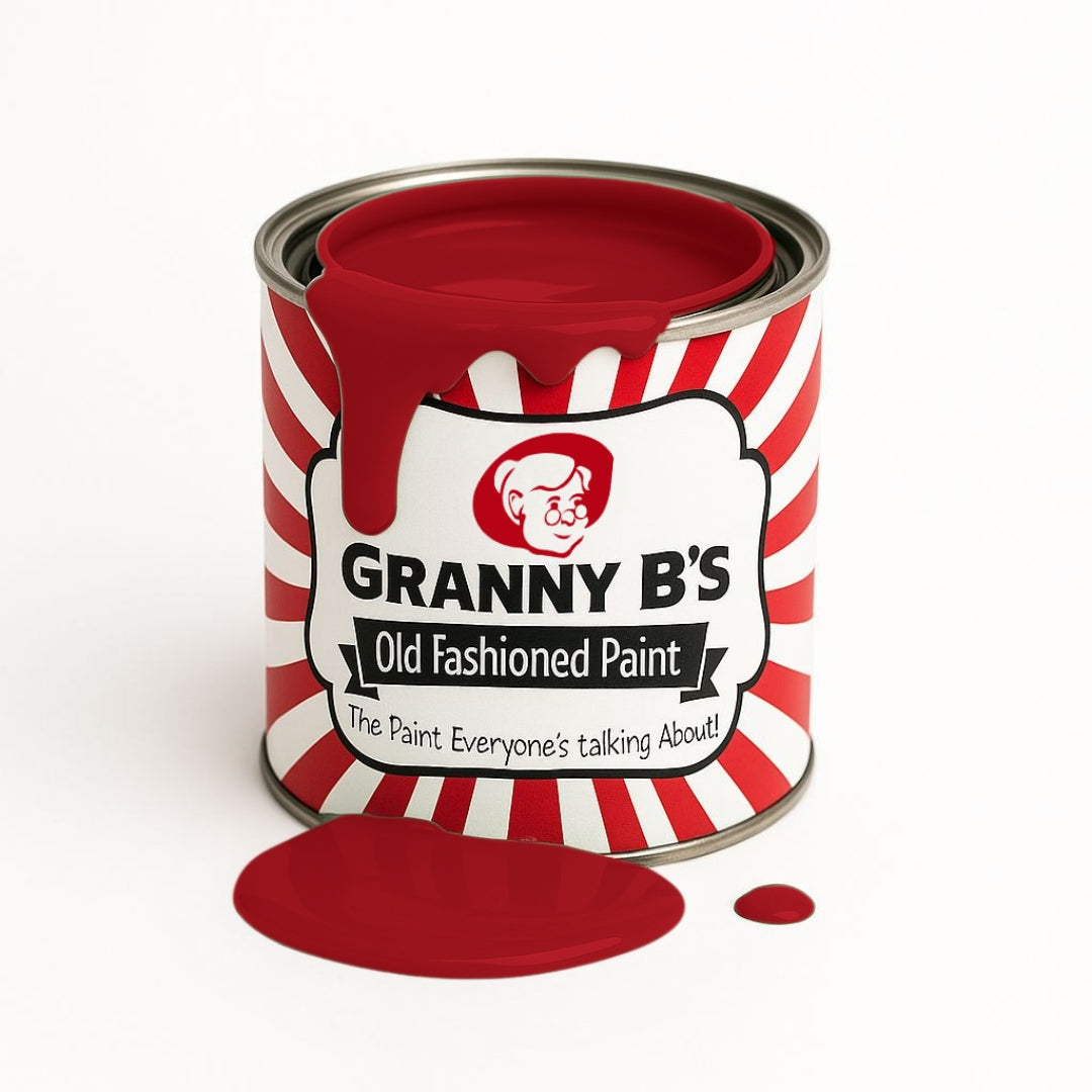 Chalkpaint - Red Heart Love (Postbox Red) - Granny B's Old Fashioned Paint