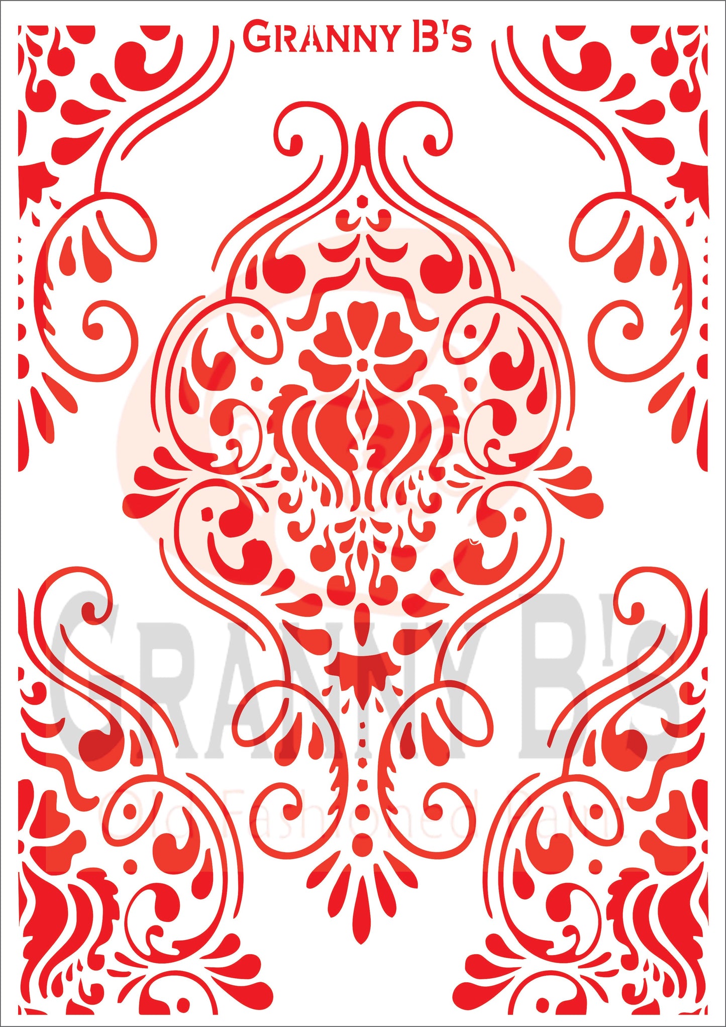 Regal Finesse Stencil - Granny B's Old Fashioned Paint