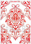 Regal Finesse Stencil - Granny B's Old Fashioned Paint