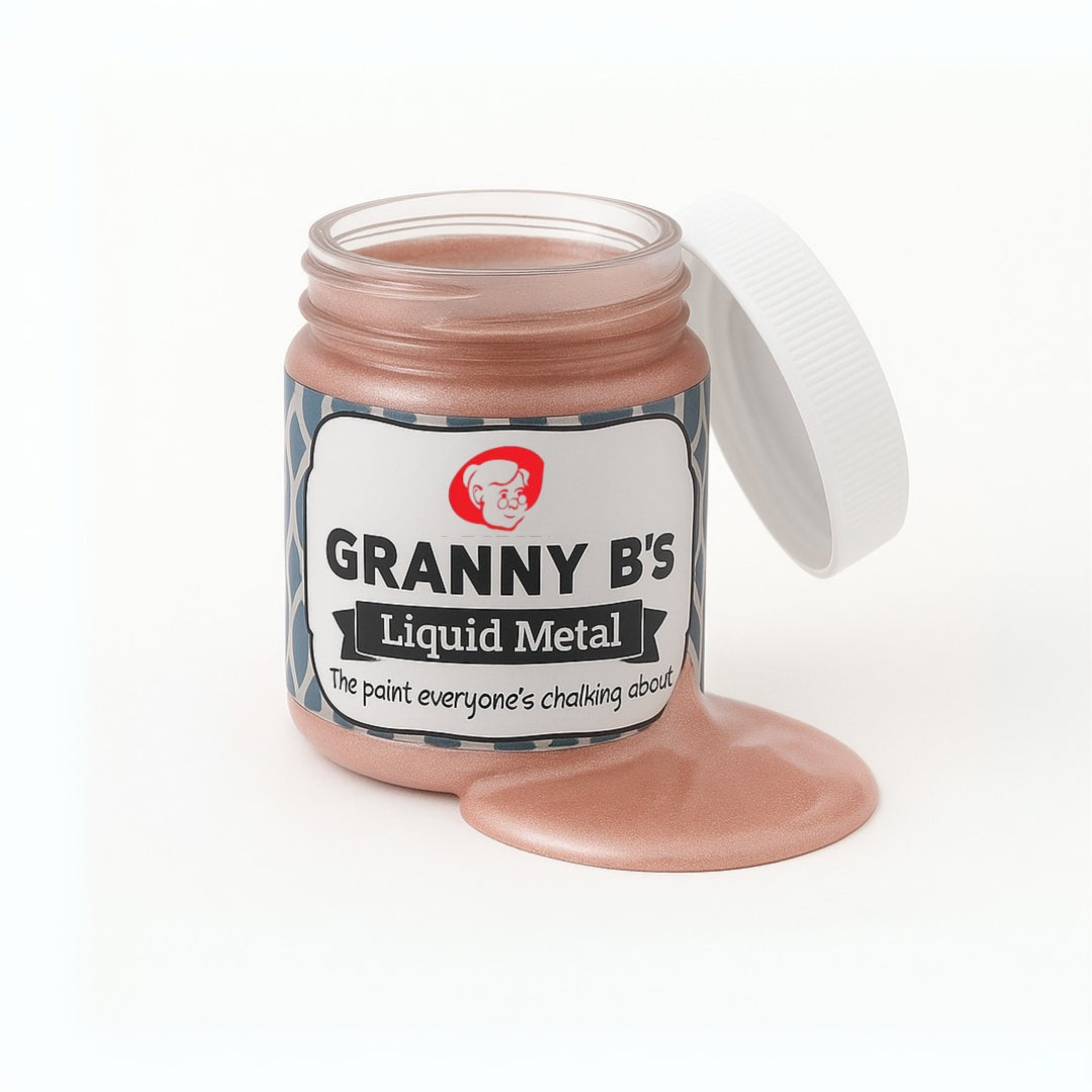 Liquid Metal Rose Gold 125ml (Whole Lotta Rosie) - Granny B's Old Fashioned Paint