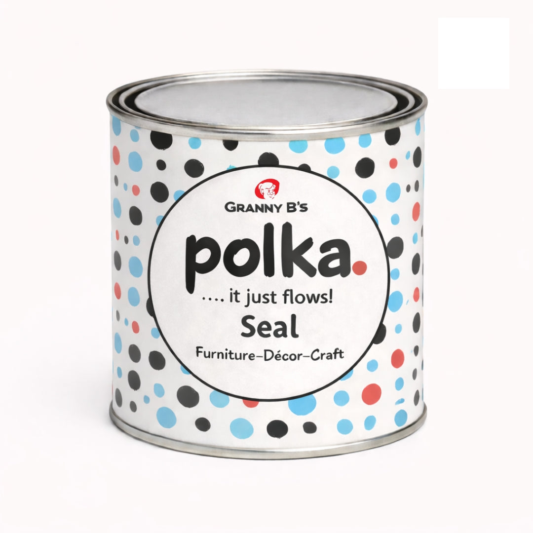 Polka.Seal (satin) sealer - Granny B's Old Fashioned Paint