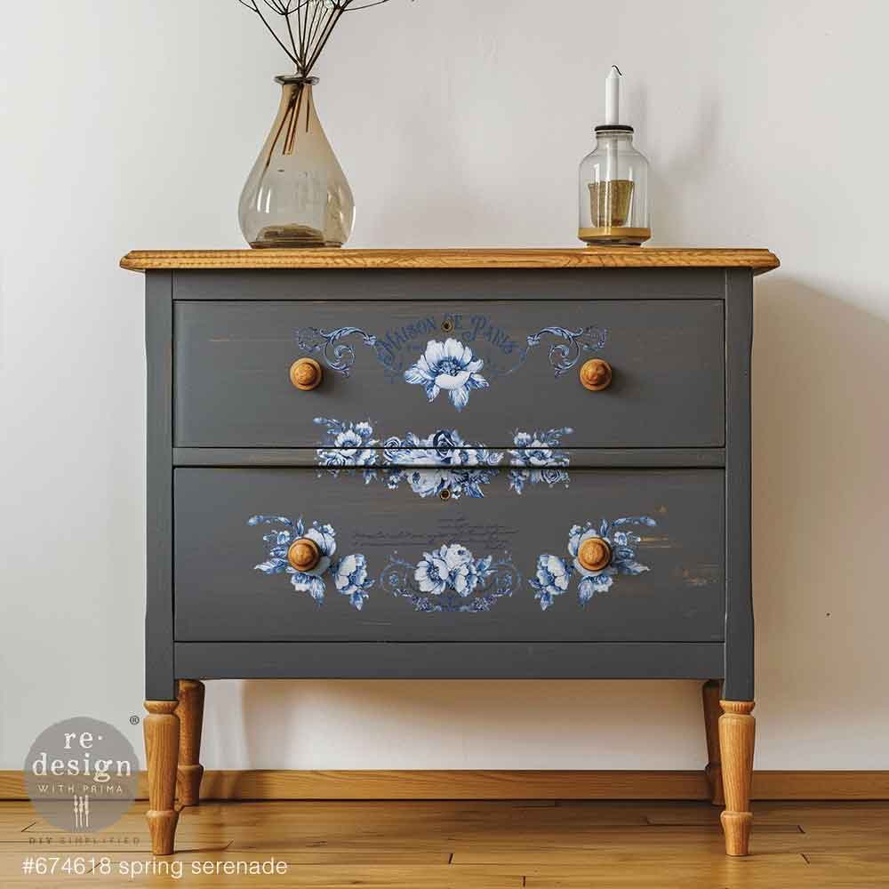 Spring Serenade- Transfer (Prima Re-design) - Granny B's Old Fashioned Paint