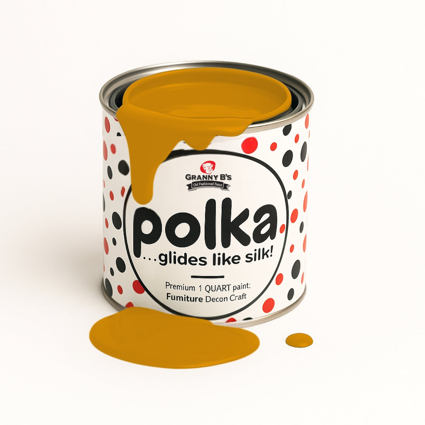 Polka.Paint - Tuscan Sun (tuscan yellow) - Granny B's Old Fashioned Paint