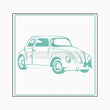VW Bug - Stencil - Granny B's Old Fashioned Paint