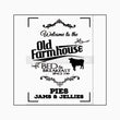 Welcome to the Old Farmhouse Stencil - Granny B's Old Fashioned Paint
