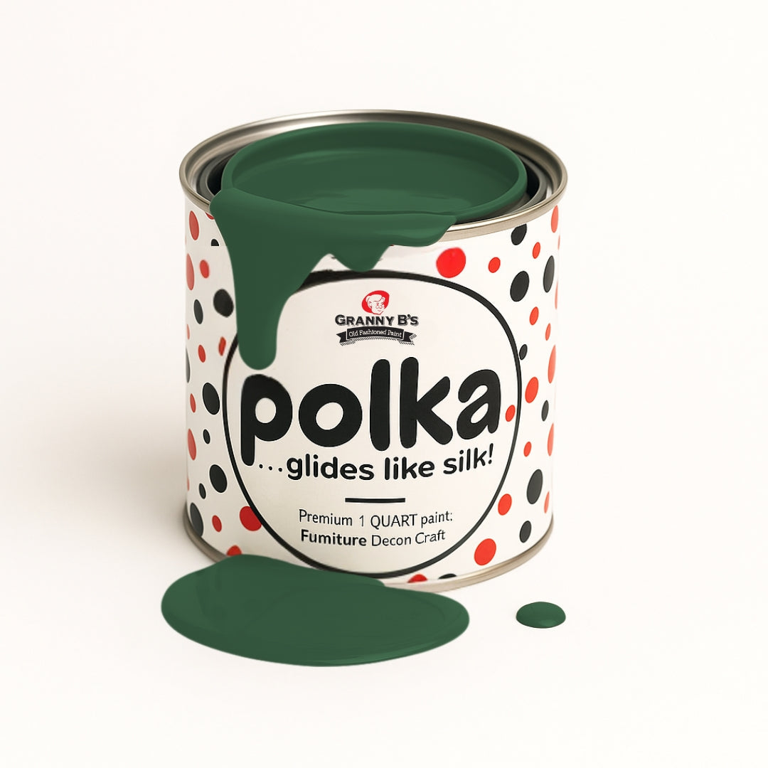 Polka.Paint - Woodland (lush green) - Granny B's Old Fashioned Paint