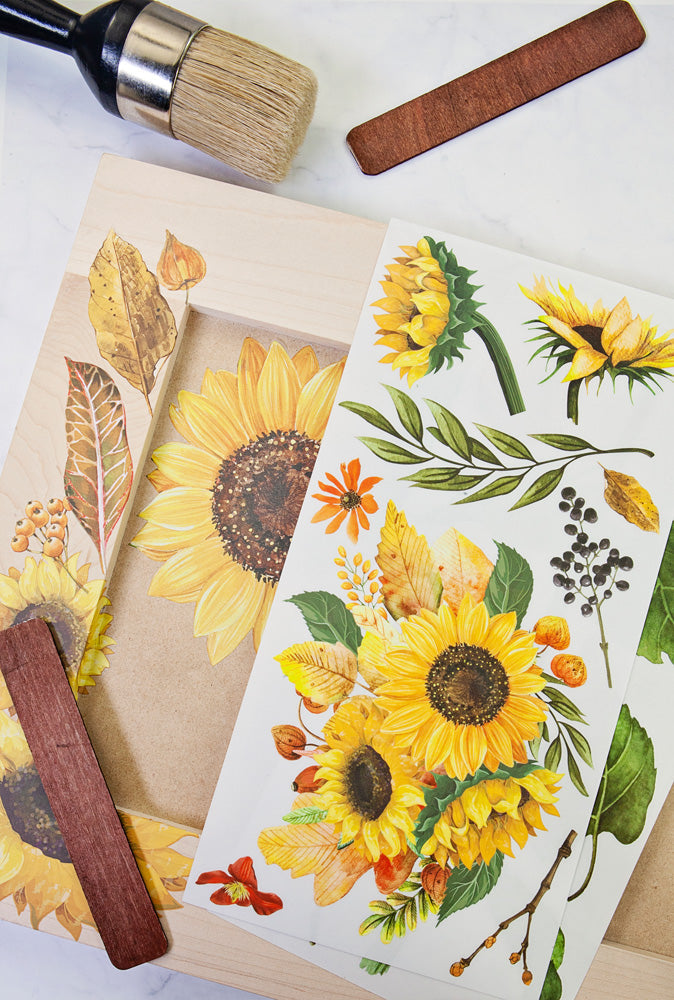 Sunflower Afternoon - Transfer (Prima Re-design) - Granny B's Old Fashioned Paint